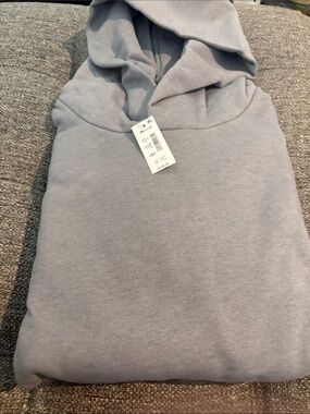 Madewell Light Gray Hooded Sweatshirt